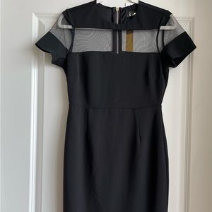 Alexia Admor Black Everleigh Illusion Sheath Dress NEW WITH TAGS (Size: Small)